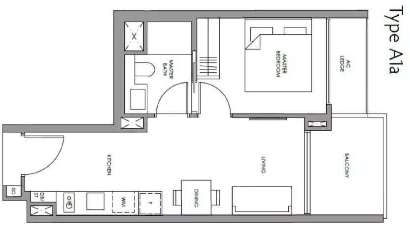 Fourth Avenue Residences - 1 beds