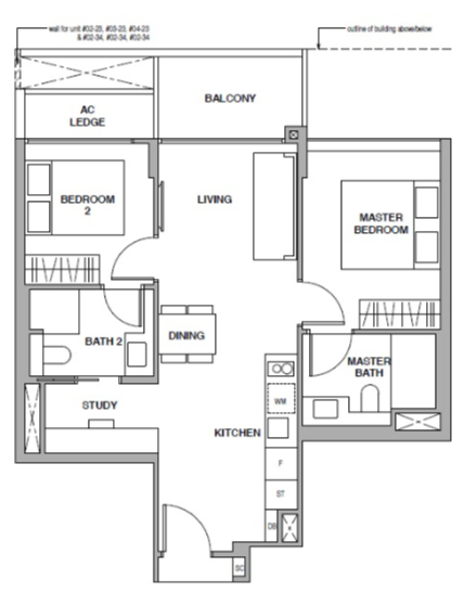Royalgreen - 2 beds+1