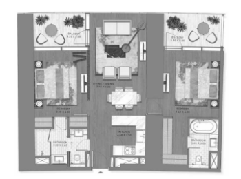 SAFA TWO - 2-BEDROOM