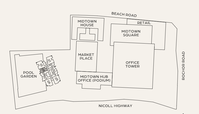 MIDTOWN BAY - 1-BEDROOM