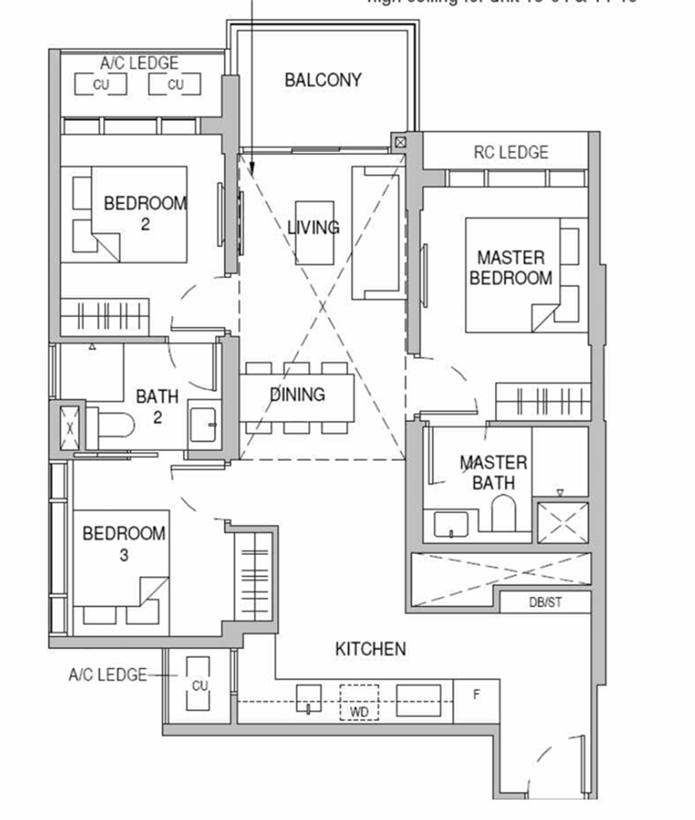 SCENECA RESIDENCE - 3-BEDROOM