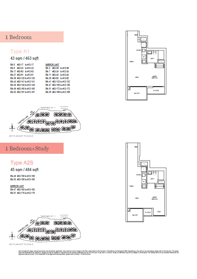 Treasure at Tampines - 1-BEDROOM