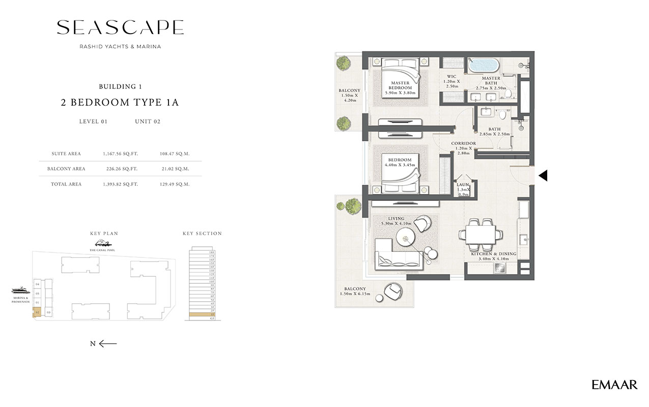 Seascape  - 2-BEDROOMS