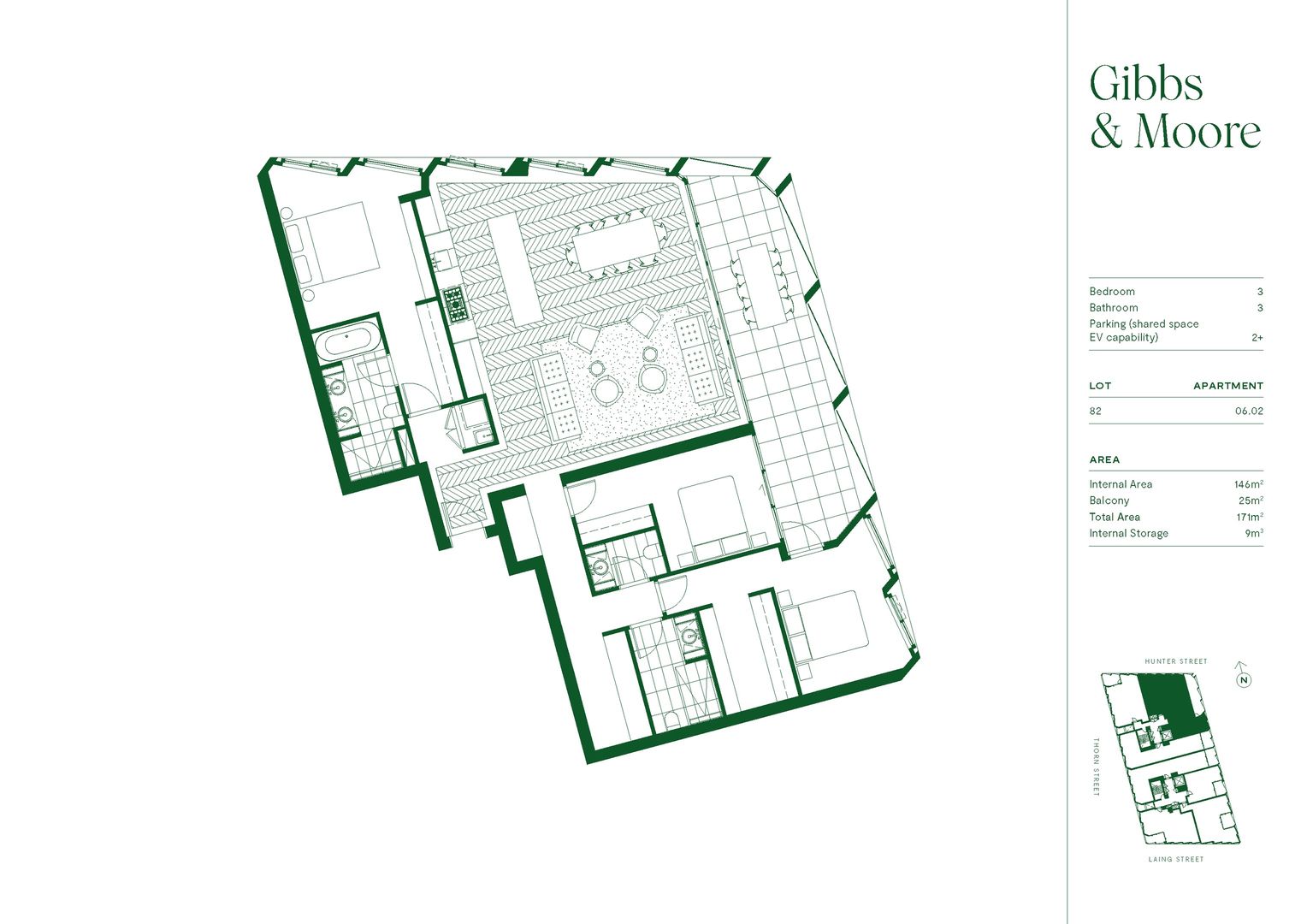 East End - 3-BEDROOMS