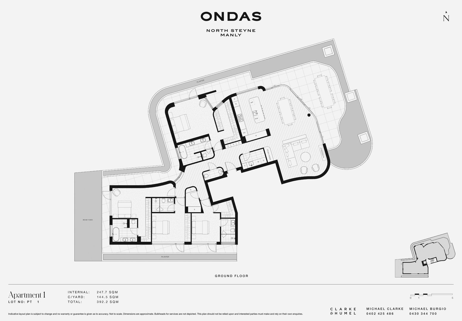 ONDAS MANLY - 4-BEDROOMS