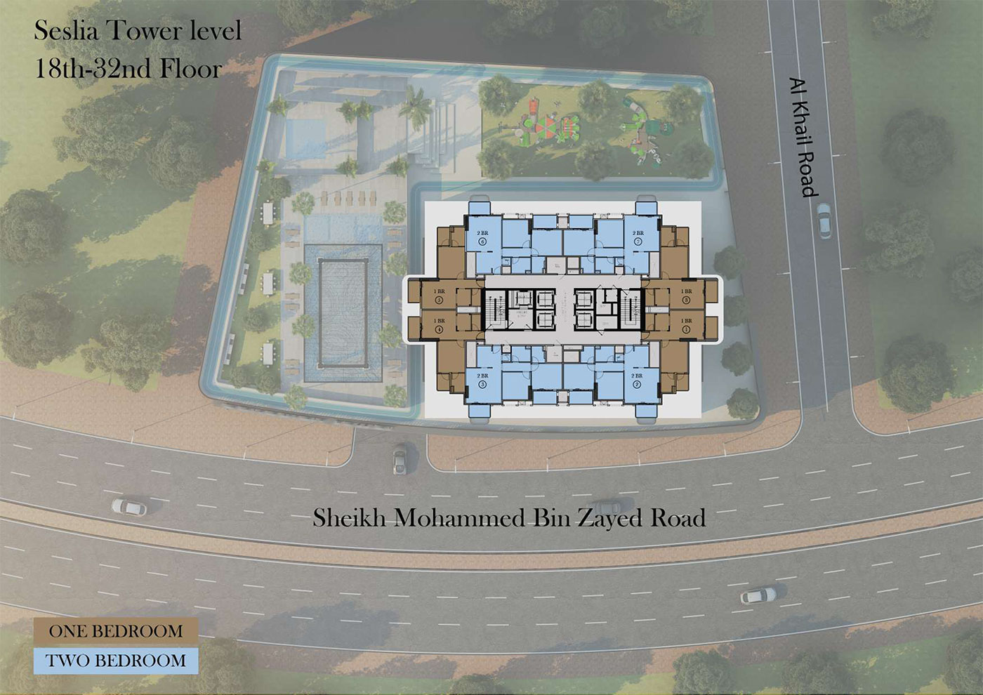 Seslia Tower - 1-BEDROOM